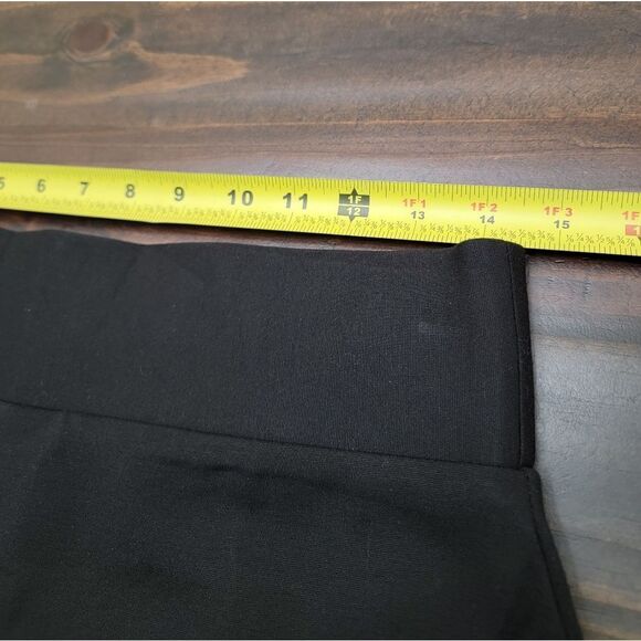 Tapata Ponte Pencil Skirt Stretchy Black Knee Length Bodycon High-waisted Size M - Picture 8 of 12